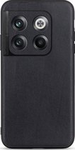 Mobigear Hoesje geschikt voor OnePlus 10T Telefoonhoesje Hardcase | Mobigear Excellent Backcover | 10T Case | Back Cover - Zwart