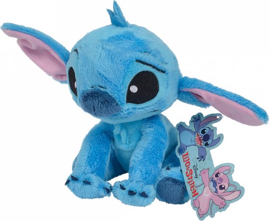 Disney - Lilo & Stitch - Stitch - 25 cm - Pluche - Blauw - Alle leeftijden  - Knuffel | bol.com