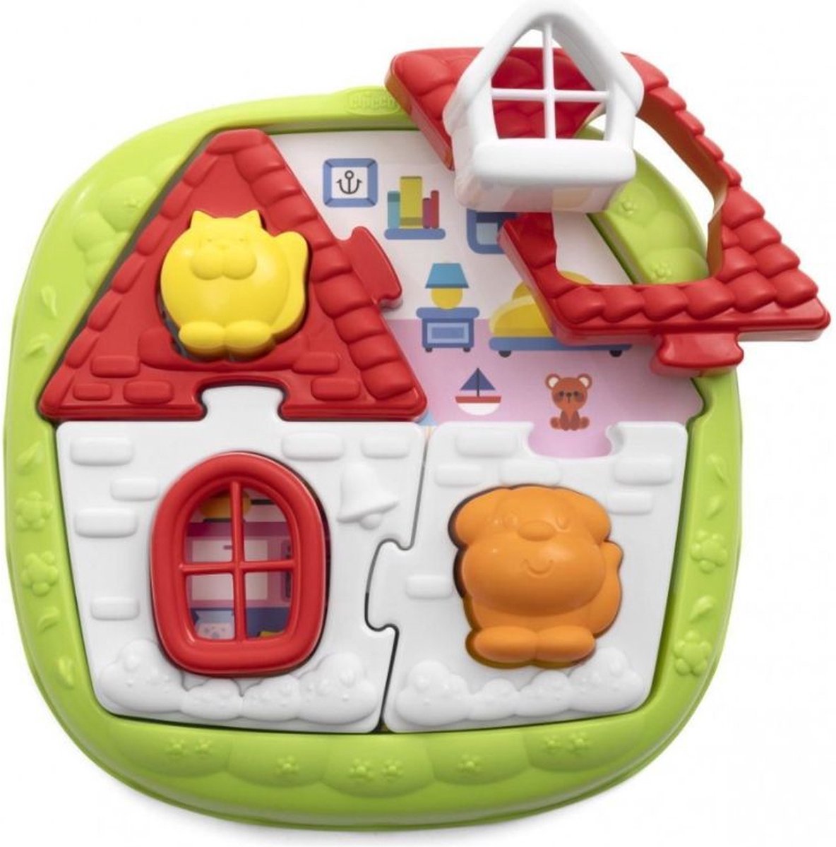 Chicco - Puzzel - 2-in-1 Huispuzzel