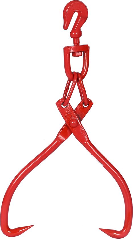 Rode Handpaktang Voor Houtbewerking, Bosbouwtang Boomstammen Tot 910 Mm 1000 Kg Trekkracht Met 2 Klemdoornen 1955328994 Rode Handpaktang Voor Houtbewerking, Bosbouwtang Boomstammen Tot 910 Mm 1000 Kg Trekkracht Met 2 Klemdoornen 1955328994