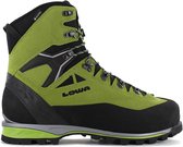 LOWA Alpine Expert 2 II GTX - GORE-TEX - Bottes Alpine pour hommes Bottes femmes d'alpinisme Bottes de Chaussures de randonnée Vert- Zwart 210022-7299 - Taille EU 42 1/2 UK 8.5