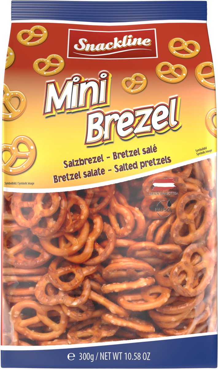 Mini brezel pretzels 300g