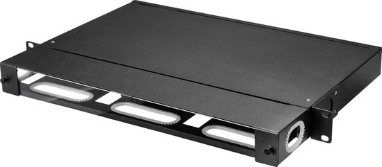 Serverrek WM Rack 450mm x 9 Eh glazendeur R6409-M6 zwart