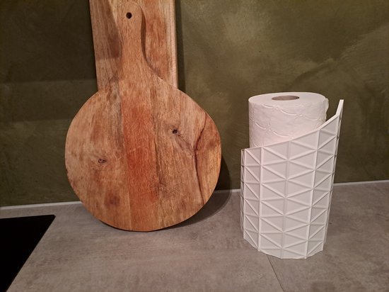 Porte-rouleau Essuie-tout Bloomingville - Bois Naturel - Design Scandinave