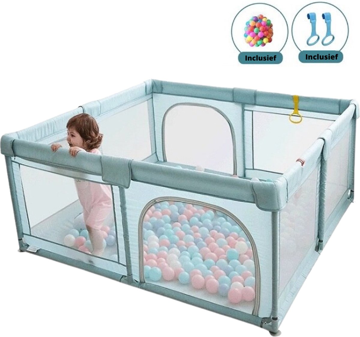 Currero Grondbox - Grondbox Baby - Playpen - Kruipbox - Kinderbox ...