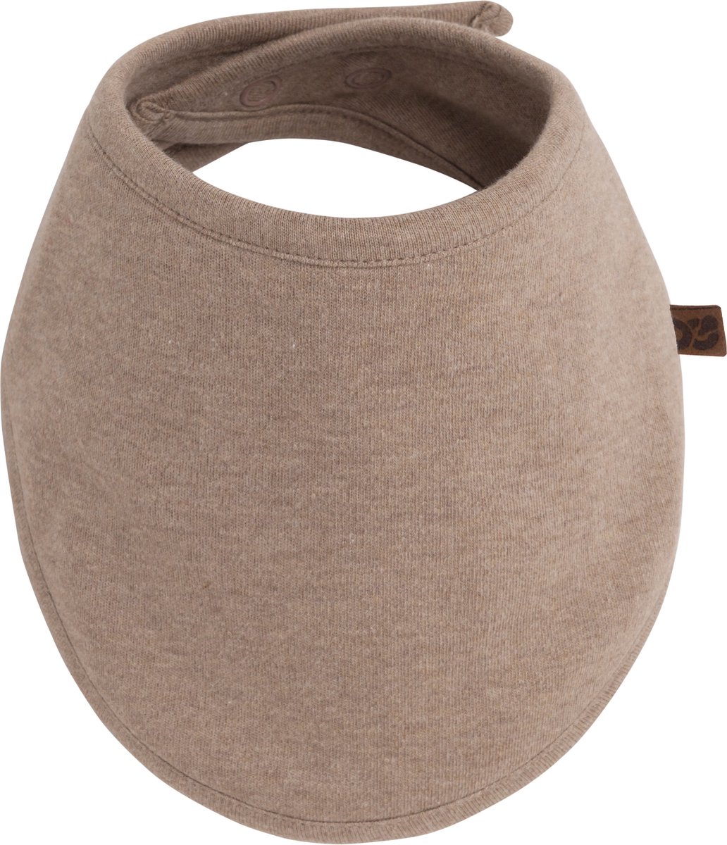 Goedkoopste Baby's Only Bandana slab - Slabber Melange - Clay - 100 ecologisch katoen - 0-8 maanden - Verstelbaar in twee maten