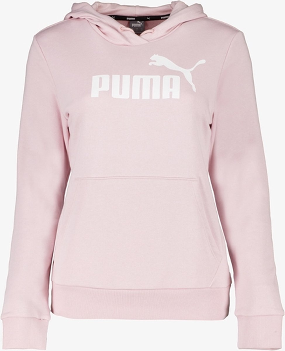 Puma Essentials Big Logo dames hoodie Roze