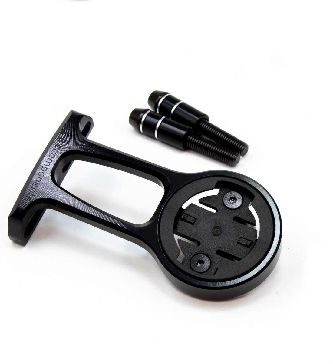 Jrc components Support D´ordinateur De Vélo Sur Guidon Pour Wahoo Stealth+  Premium Stem, Argenté