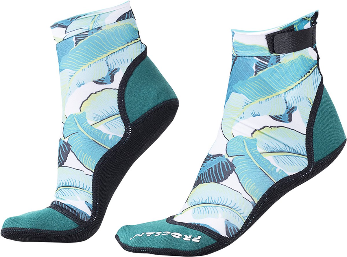 Neopreen sokken leaves | XL