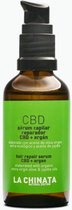 LaChinata CBD en Argan Haar hersteld Serum olie voor broos en droog beschadigd haar 50ml