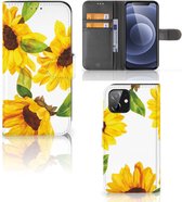 Hoesje Geschikt voor iPhone12 | 12 Pro (6.1") Zonnebloemen