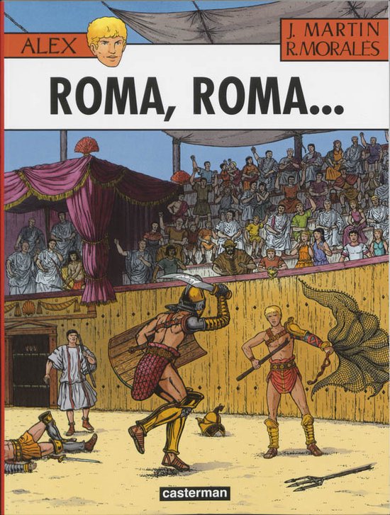 Cover van het boek 'Roma Roma' van J. Martin en  Martin