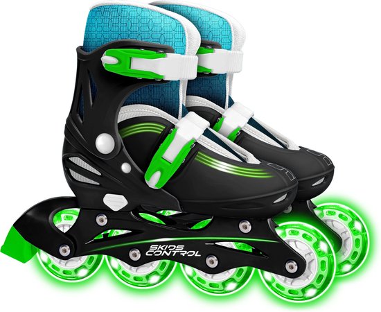 patins à roues alignées contrôle des patins de tampon avec roues luminescentes