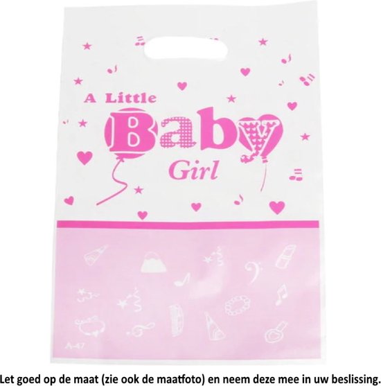Roze Papieren Feestzakken – 25x13,5x8 Cm, 12 Stuks, Stevig, Voor Verjaardagen, Babyborrels En Feestjes