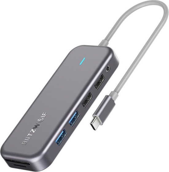 elf-in-een Type-C USB-gegevenshubzender | bol.com