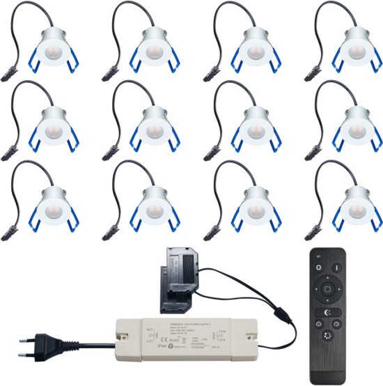 Set Van 10 Afstandhouders Voor LED En Halogeen Inbouwlampen Inbouwspots 663143576