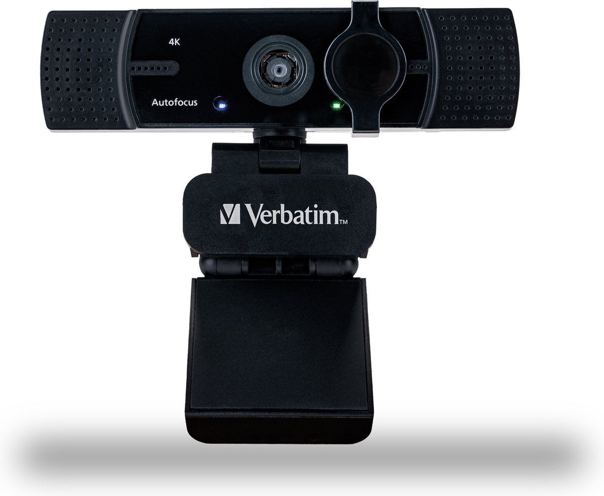 Ultra HD 4K Autofocus Webcam met Dubbele Microfoon