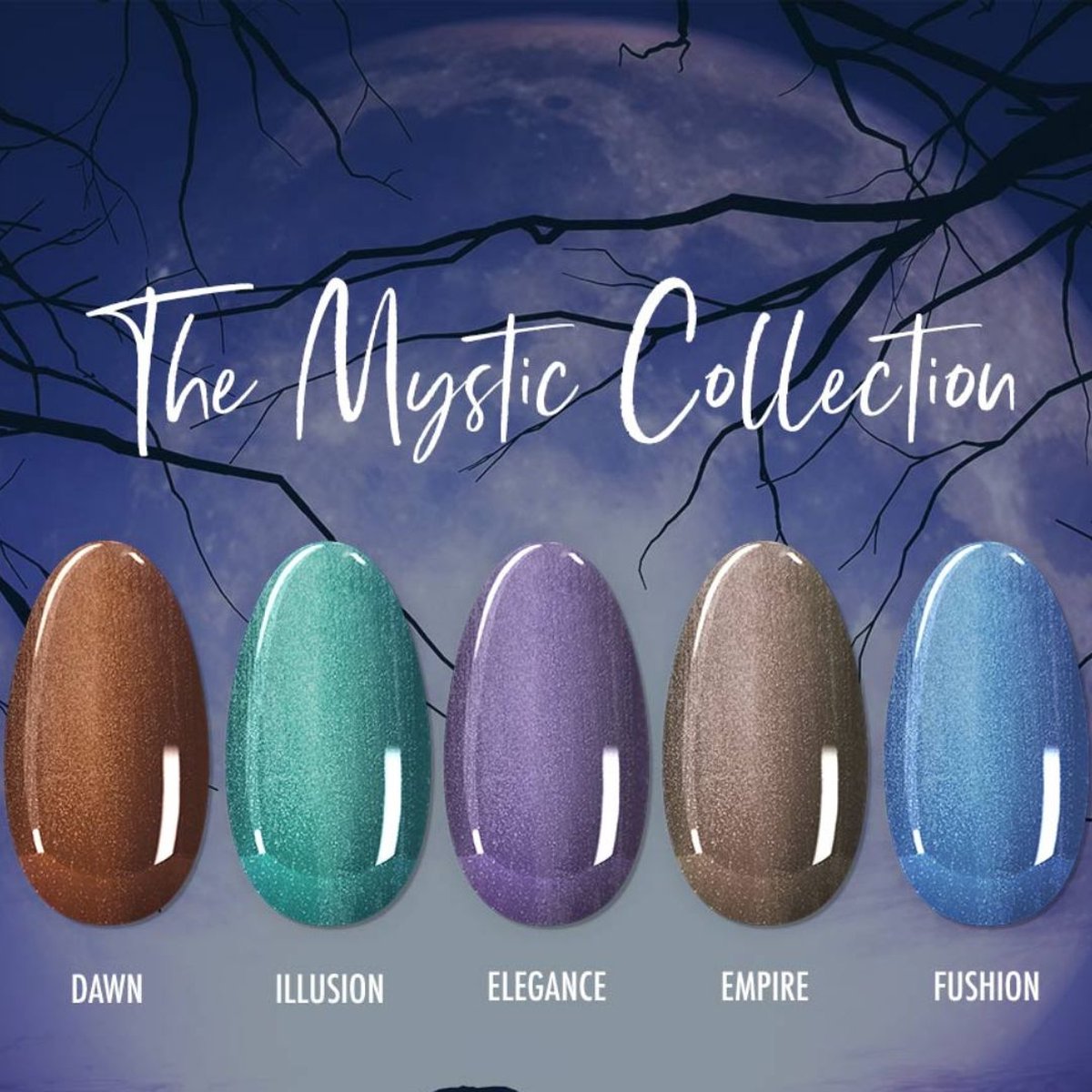 YLLEY - The Mystic collection - Gellak - Chrome Gellak - Manicure