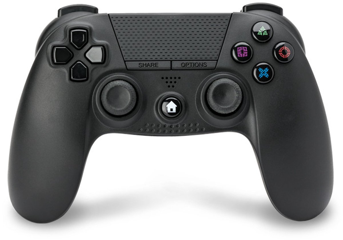 Bol.com Under control Draadloze Bluetooth Controller geschikt voor de PS4 - Zwart aanbieding