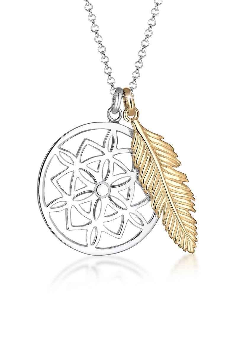 House of Jewels - Ketting Dames - Gelukshanger - Het Boze Oog 45cm - 925 Zilver