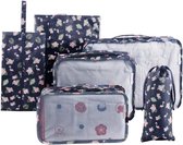 Cubes d'emballage Set organisateur de Vêtements pour valise de voyage sacs de rangement pour valise de voyage organisateurs de bagages