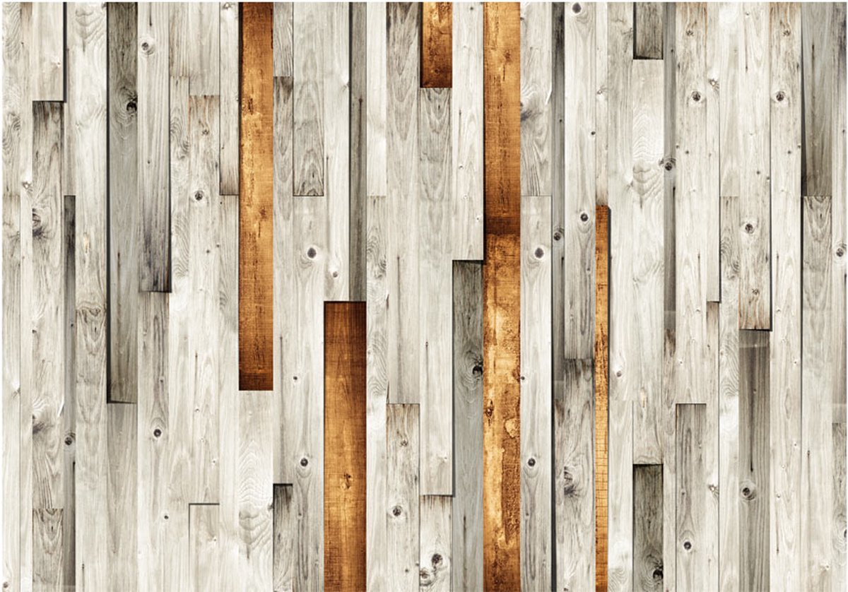 Fotobehang - Wooden theme.