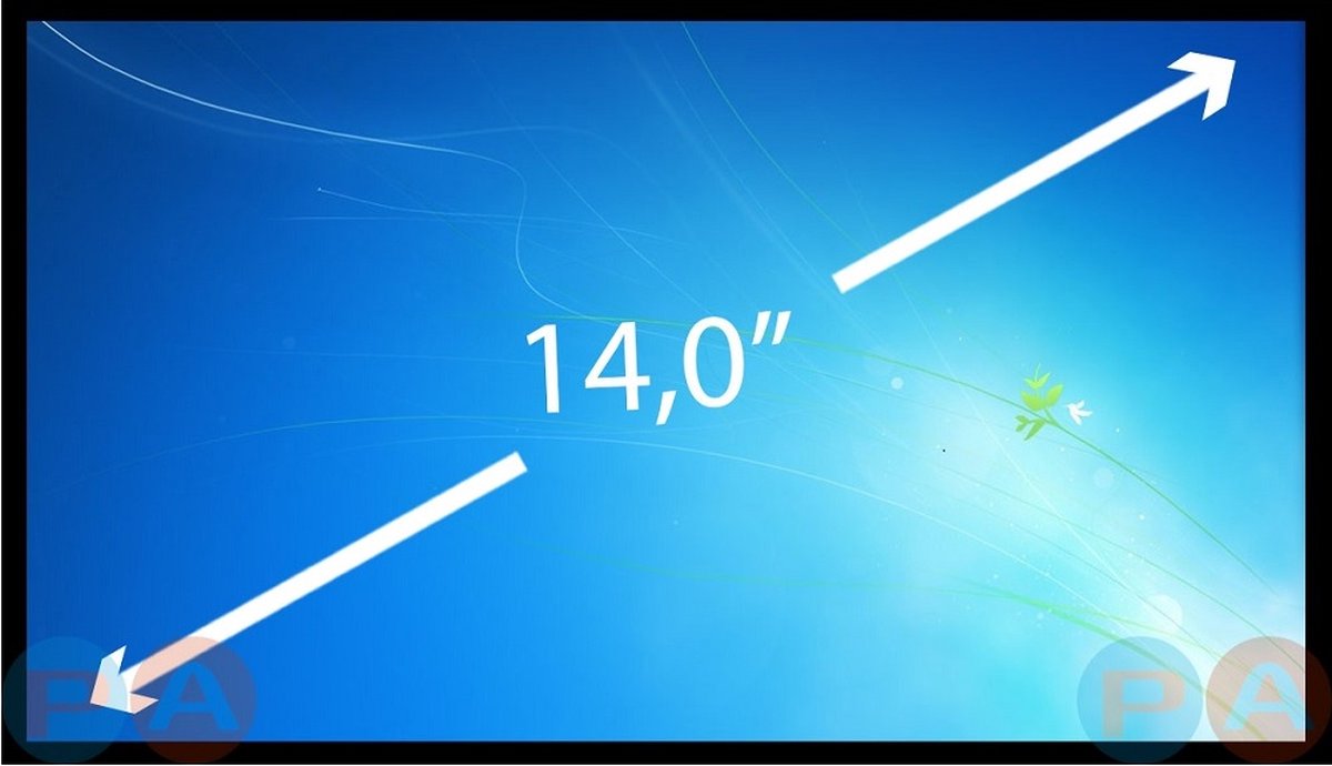 14.0 inch Laptop Scherm Thin Bezel IPS Full HD 1920x1080 PCB Bent LP140WFH(SP)(M2)