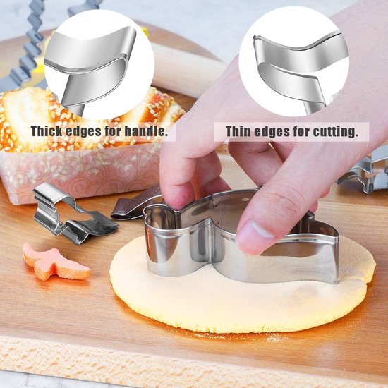 Moules à Biscuits 3D En Bois Pour Halloween, Thanksgiving, Noël, Pâques, Emporte-pièces, Emporte-pièces, Emporte-pièces, Emporte-pièces, Moules à Biscuits, Moules à Biscuits (Ren