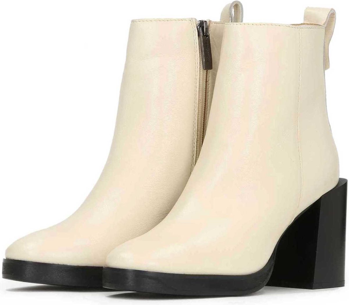 Botte en cuir à tige haute - Femme | MANGO Congo
