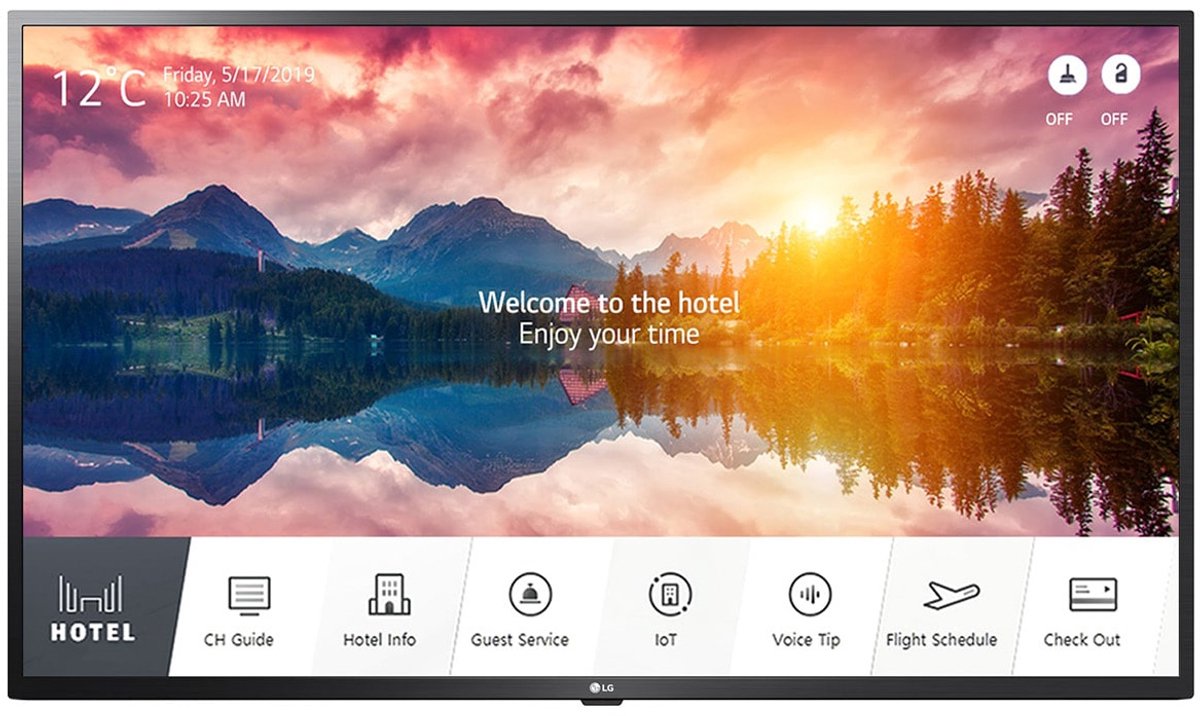 LG 55US662H9ZC.AEU tv 139,7 cm (55") 4K Ultra HD Wifi Zwart