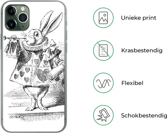 Coque iPhone 11 Pro Max - Alice au Pays des Merveilles - Siliconen