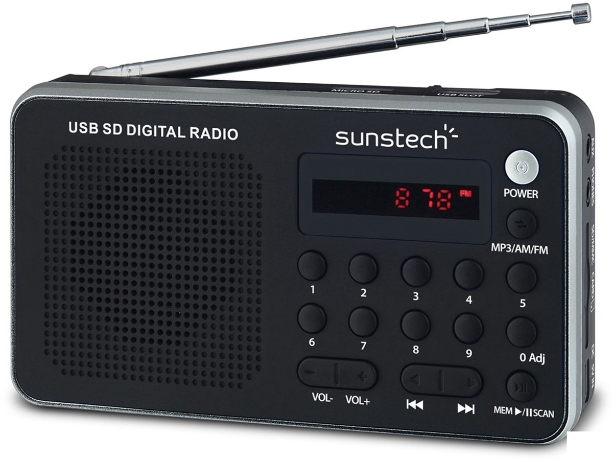 Portable Digitale Radio Sunstech RPDS32SL Wi-Fi