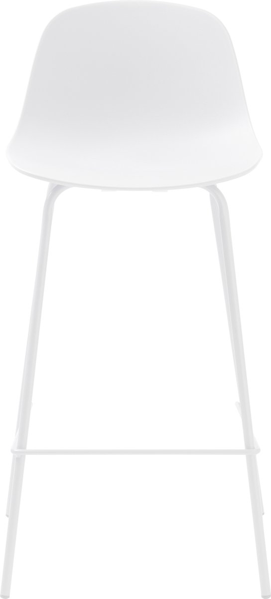 Barstoel Whitby - Wit - barstoelen set van 2