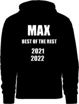 hoodie met grappige tekst - Max Verstappen - Red bull - Wereldkampioen - F1 - Formule 1 - 33 - 1 - trui met capuchon - kangoeroezak - maat XXL