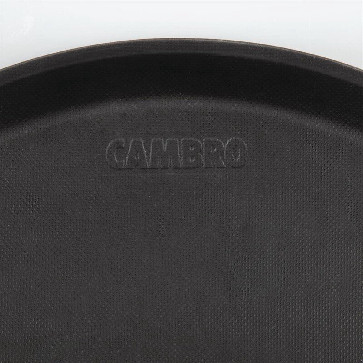 Cambro Treadlite Rond Antislip Glasvezel Dienblad Zwart 35,5cm DB003