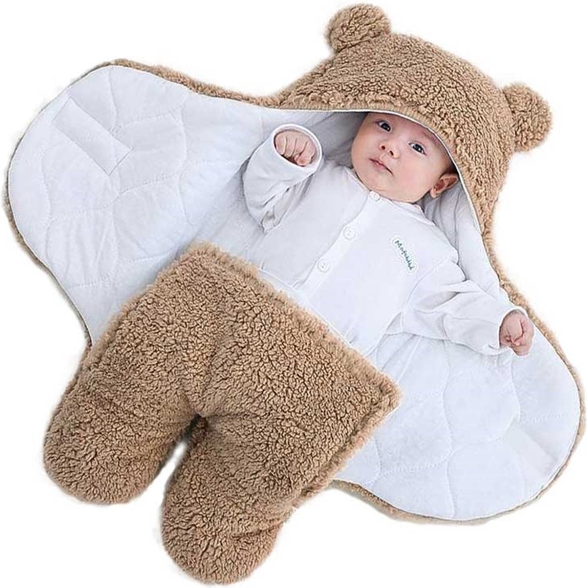 Baby Slaapzak - Teddy - 70x80cm - Sand