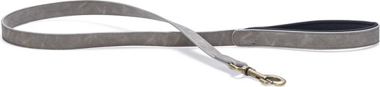 Beeztees Balacron Ax - Hondenriem - Kunstleer - Grijs - 100 cm x 25 mm