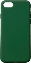 Casemania Hoesje Geschikt voor Apple iPhone 7 & 8 Donker Groen - Extra Stevig Siliconen Back Cover