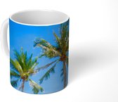 Mok - Koffiemok - Palm - Zomer - Tropisch - Mokken - 350 ML - Beker - Koffiemokken - Theemok