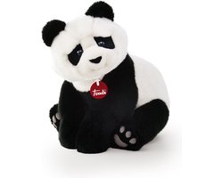 Trudi Knuffel Panda Kevin Zwart/wit 34 Cm