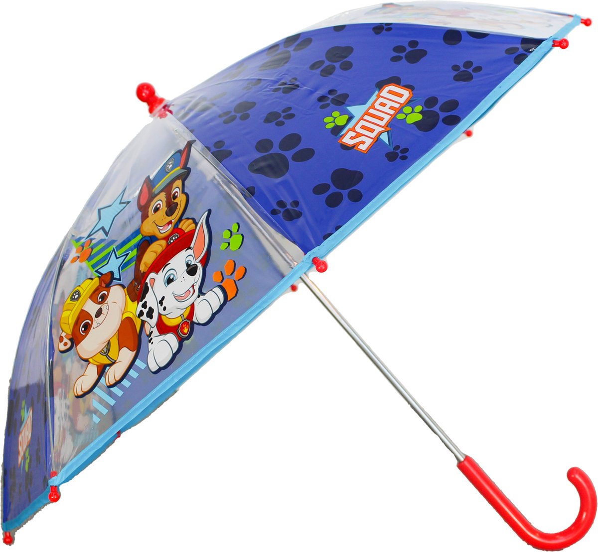 PAW Patrol - Paraplu - Kinderen - 78cm - Blauw/Wit