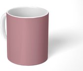 Mok - Koffiemok - Roze - Kleuren - Interieur - Effen - Kleur - Mokken - 350 ML - Beker - Koffiemokken - Theemok