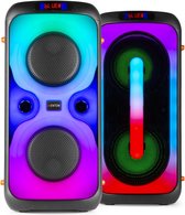 Ensemble Bluetooth Party Box - Ensemble Fenton BoomBox - 2x haut-parleurs de party Bluetooth, microphone et LED - 360W