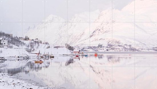 IXXI Arctic Reflections - Wanddecoratie - Winter - 140 x 80 cm