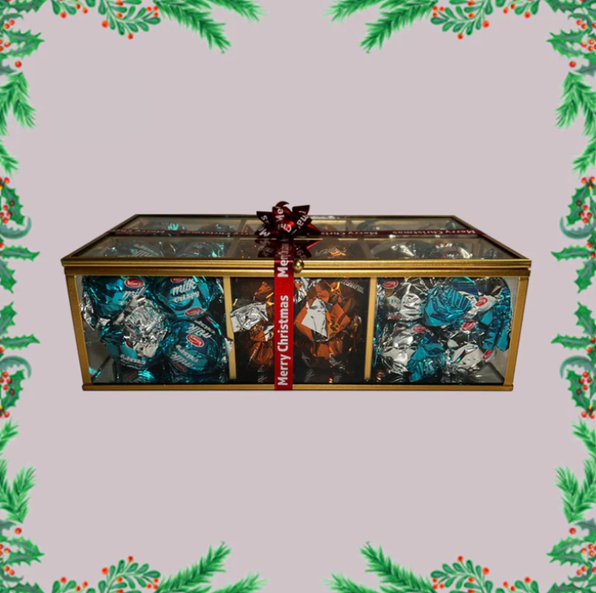Kerst cadeau chocolade mix kerstpakket Cadeau pakket gift box