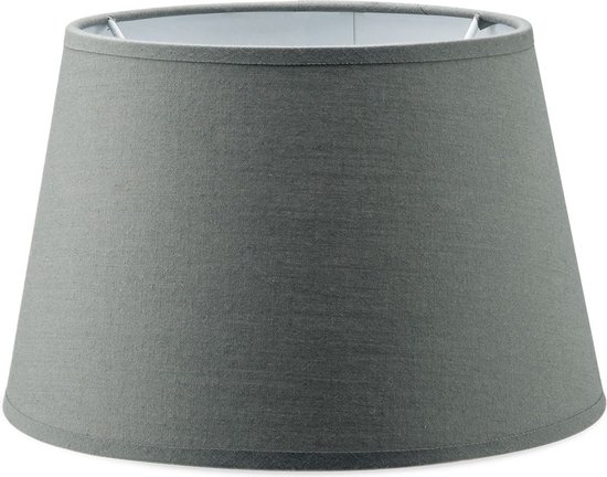 Foto: Home sweet home stoffen stoffen lampenkap conisch drak grey minimalistische stijl 20 x 15 x 13 cm e27 fitting voor tafellamp voor woonkamer en slaapkamer