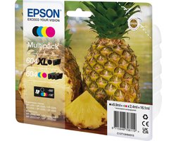 Epson 604XL inktcartridge 4 stuk(s) Origineel Hoog (XL) rendement Zwart, Cyaan, Magenta, Geel