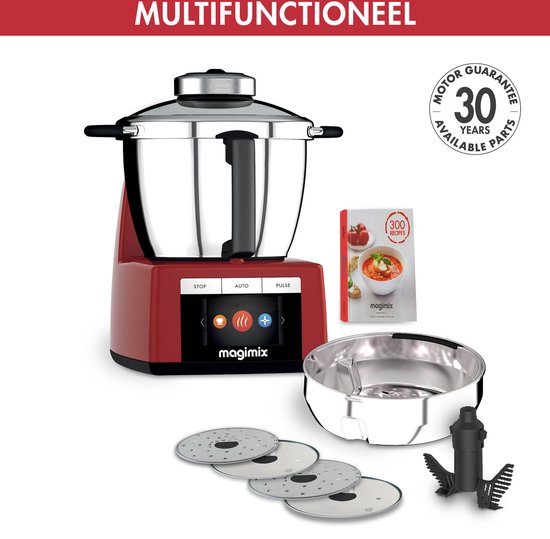 Magimix Cook Expert Inductie Foodprocessor - Cookprocessor met 12 Programma’s - Rood van Magimix — afbeelding 5