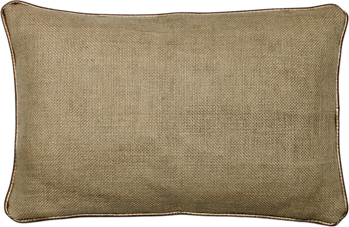 Raaf sierkussen-hoes Jute naturel 35x50 cm Beige