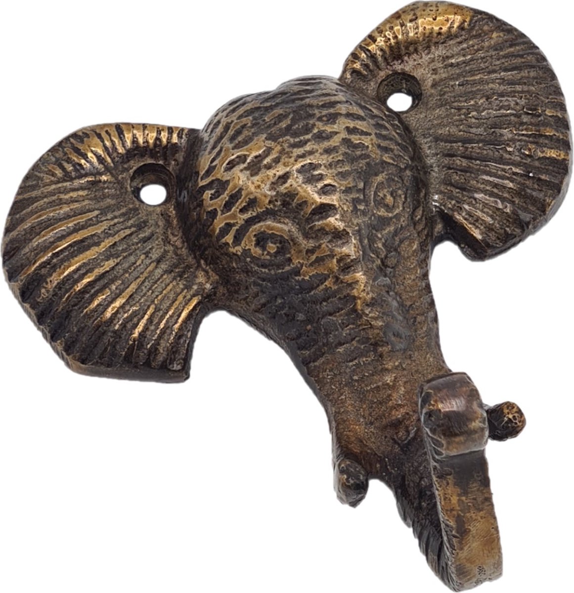 Deco4yourhome® - Kapstok - Olifant - Elephant - Goud - Gold